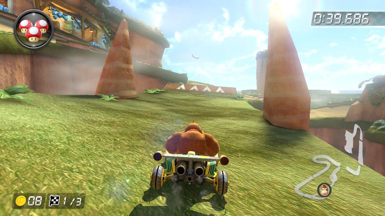 mario kart 8 shortcuts shy guy falls 2