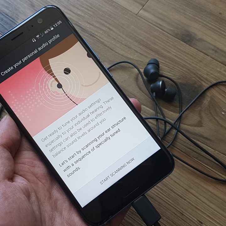 USonic earphones HTC U11