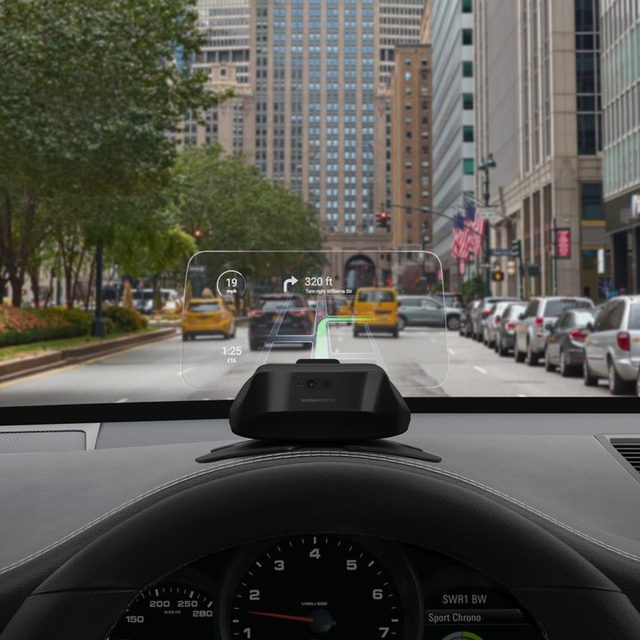 hudway drive heads up display hands on review city