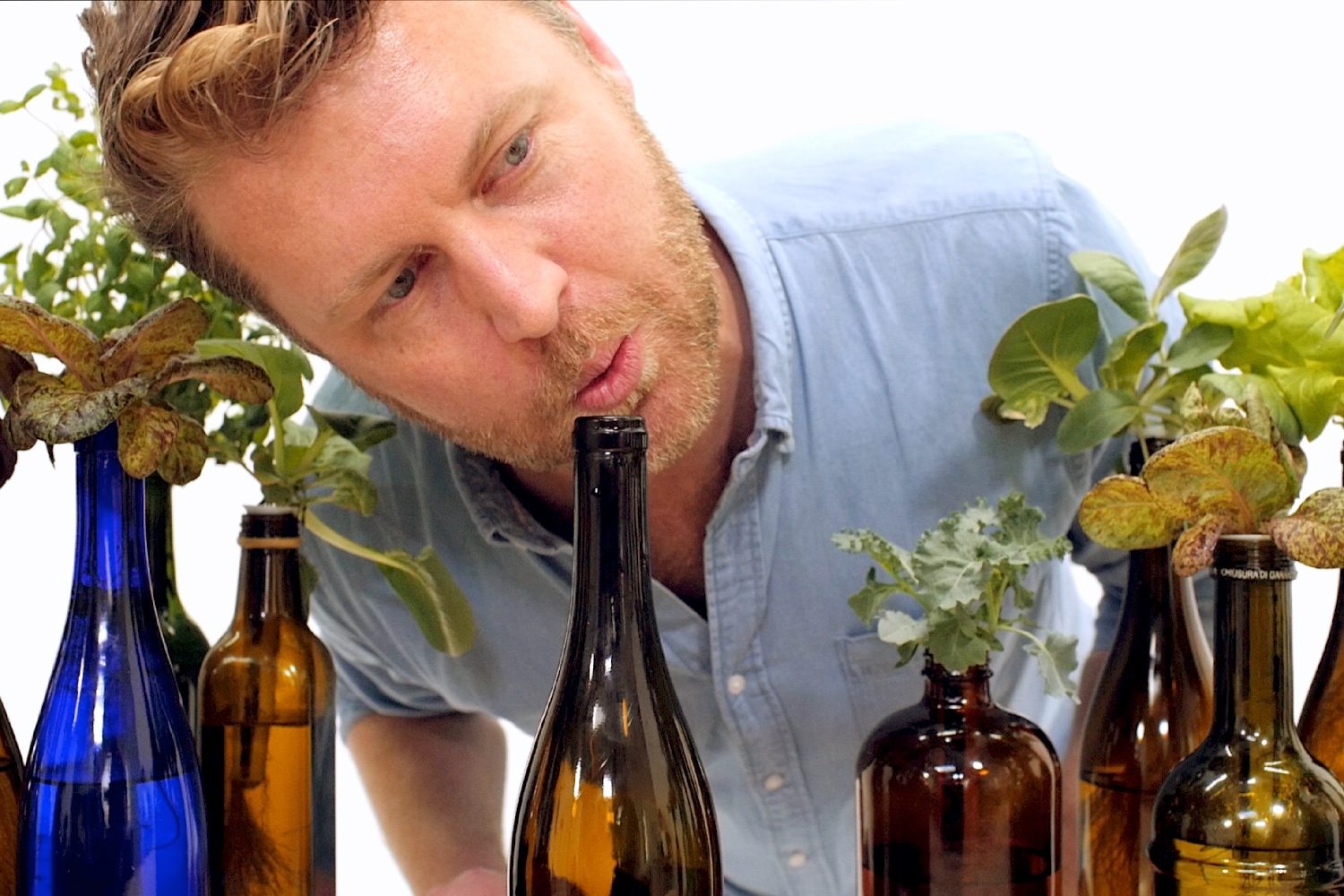 worlds smallest garden kickstarter founder  nate being silly