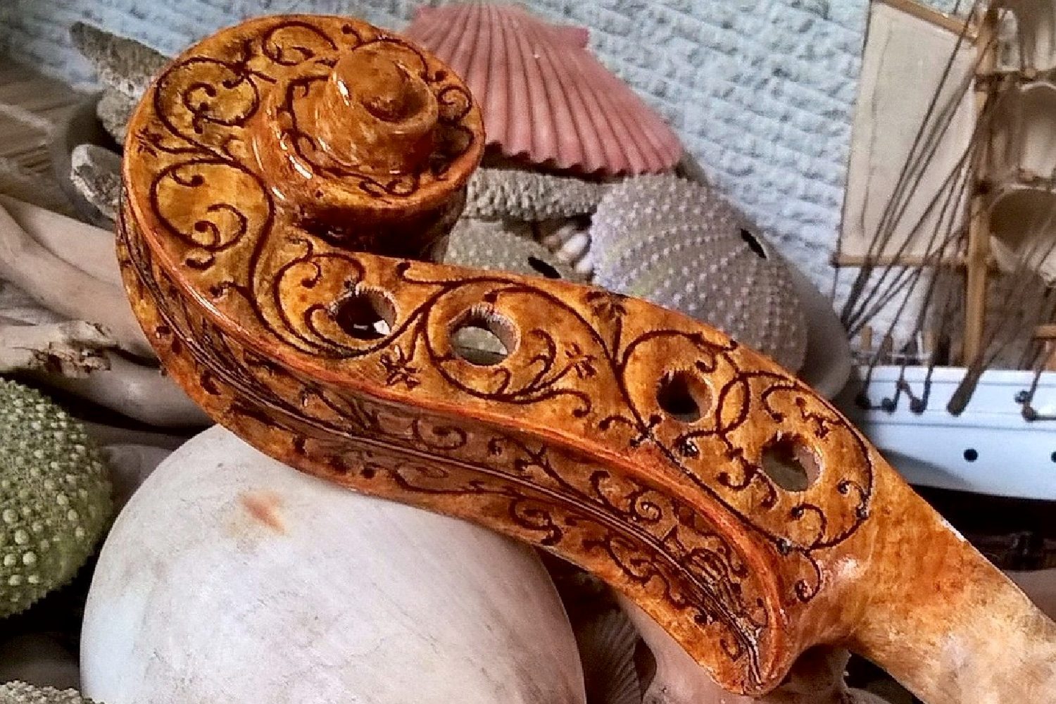 3d printed violin stradivarius image 3