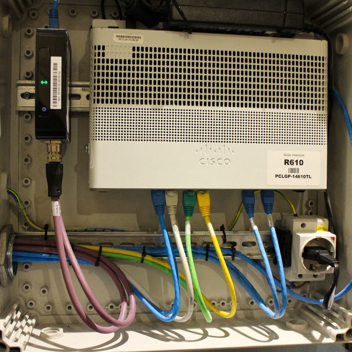 princess cruises readies its high tech cruise ship regal ocean medallion b4
