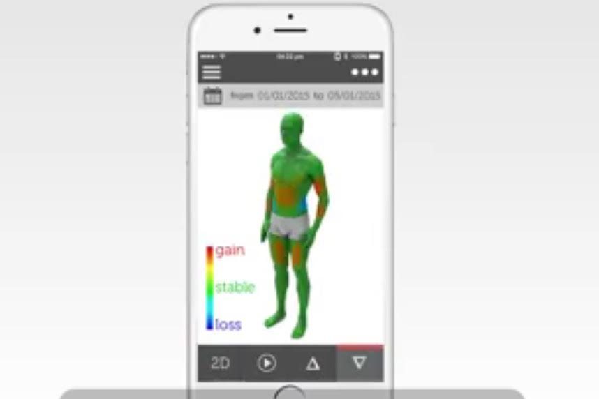 ShapeScale tells you where your body is losing and gaining weight ...