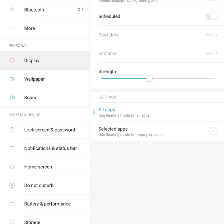 xiaomi mi pad review 3 screens 5