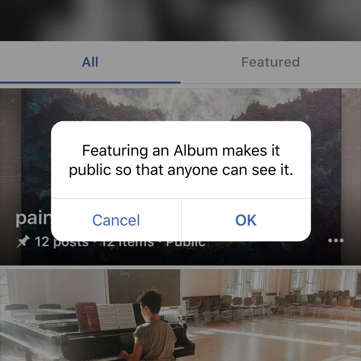 facebook adds new album features 4 confirmation dialog