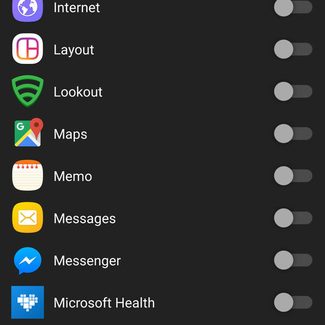sync android notifications Cortana Apps Sync screen