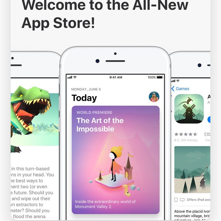 how to navigate the App Store in iOS 11 Today Tab