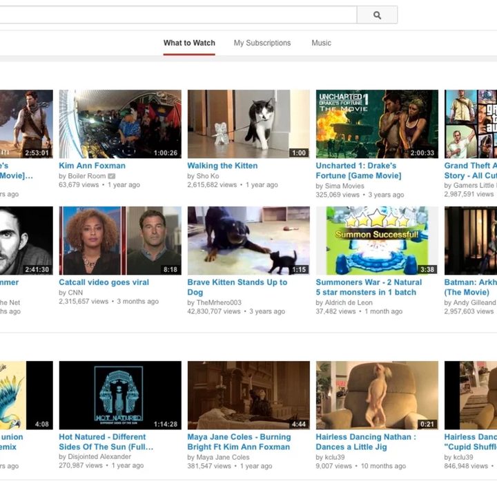 YouTube Chrome OS
