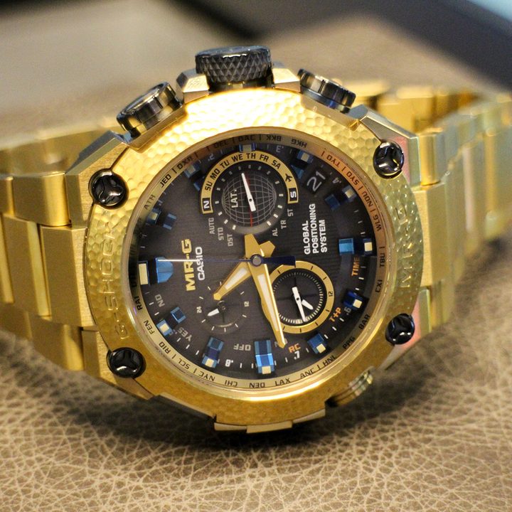 Casio G Shock watch Hammer Tone face