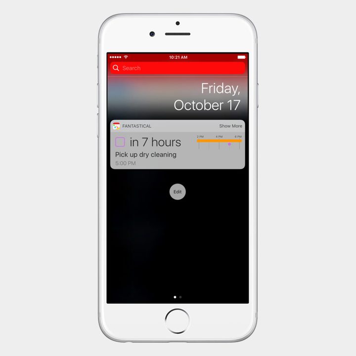 best ios 10 widgets fantastical 2