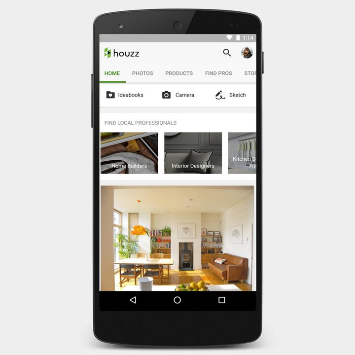 best home improvement apps houzz