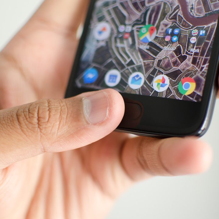 Moto E4 fingerprint sensor