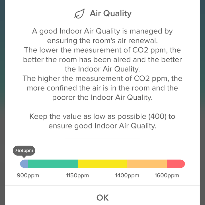 netatmo app air quality