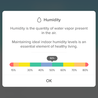 netatmo app humidity