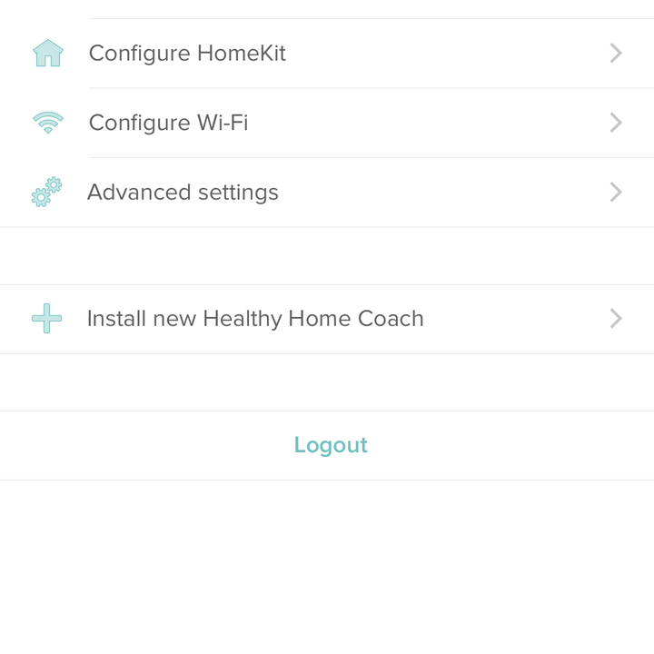 netatmo app settings
