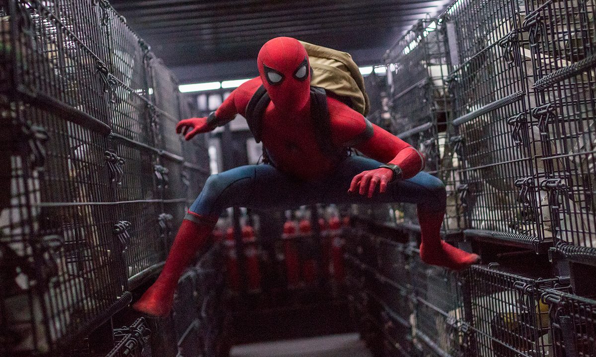 Spider-Man in "Spider-Man: Homecoming."