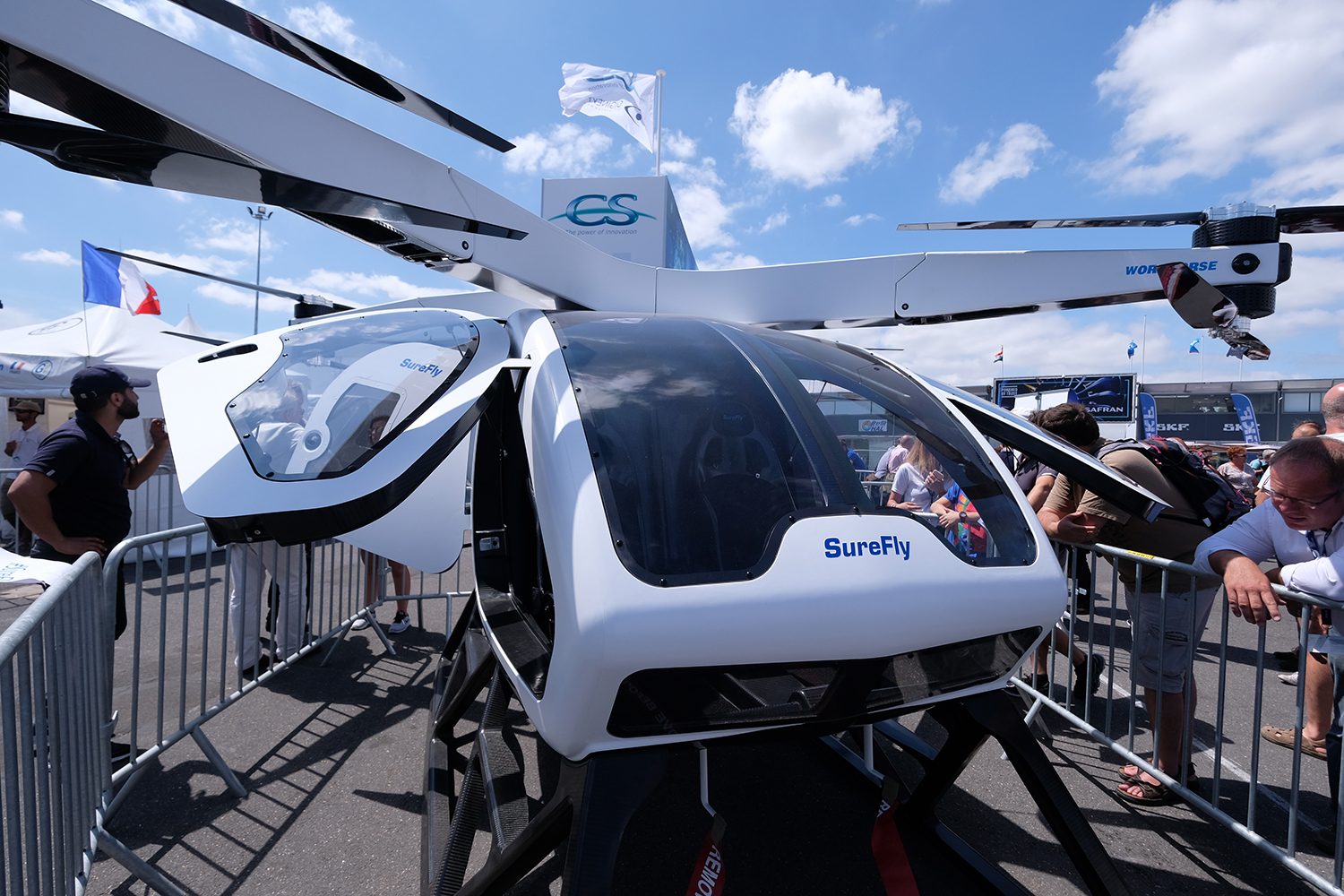 surefly hybrid air taxi 52nd international paris show  day 5