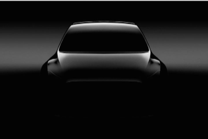 Tesla Model Y teaser