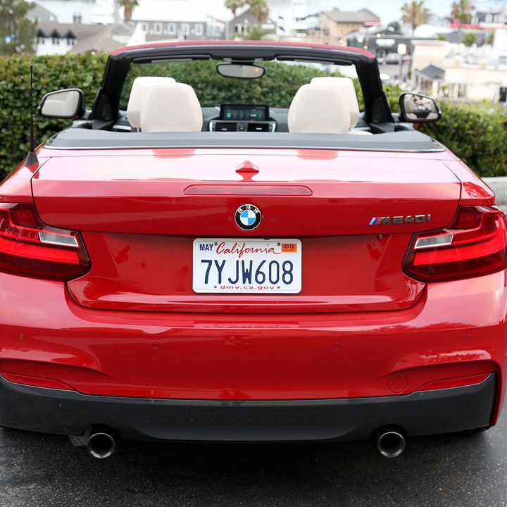 2017 BMW M240i Review back
