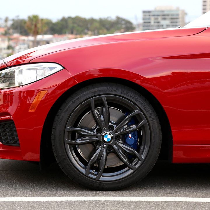 2017 BMW M240i Review front wheel