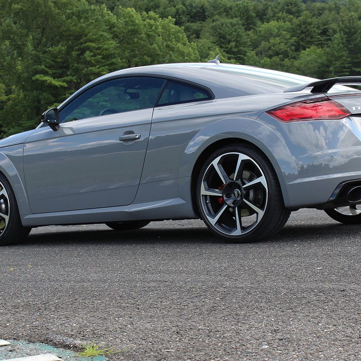 2018 Audi TT RS side angle