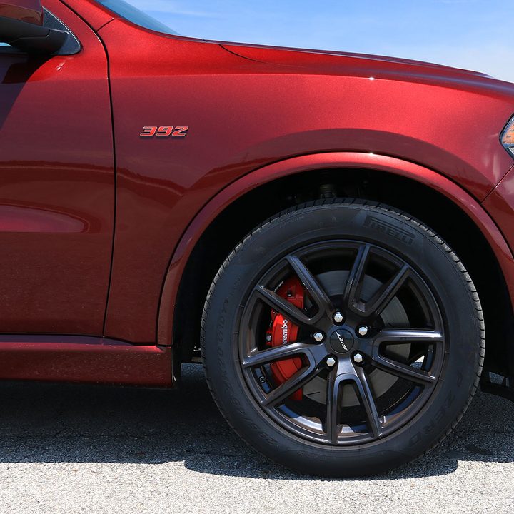 2018 Dodge Durango SRT review tire