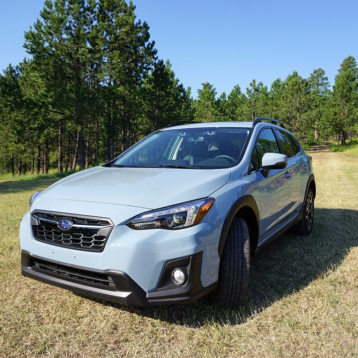 2018 Subaru Crosstrek first drive review - front right