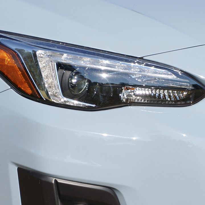 2018 Subaru Crosstrek first drive review - headligiht