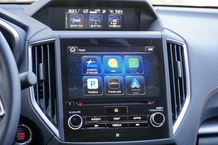 2018 Subaru Crosstrek first drive - nav