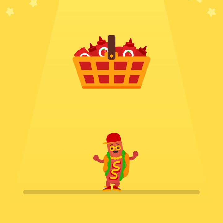 App Attack Dancing Hot Dog