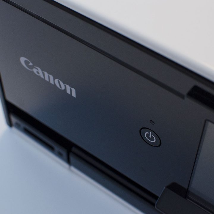 Canon Pixma TS9020 review logo power