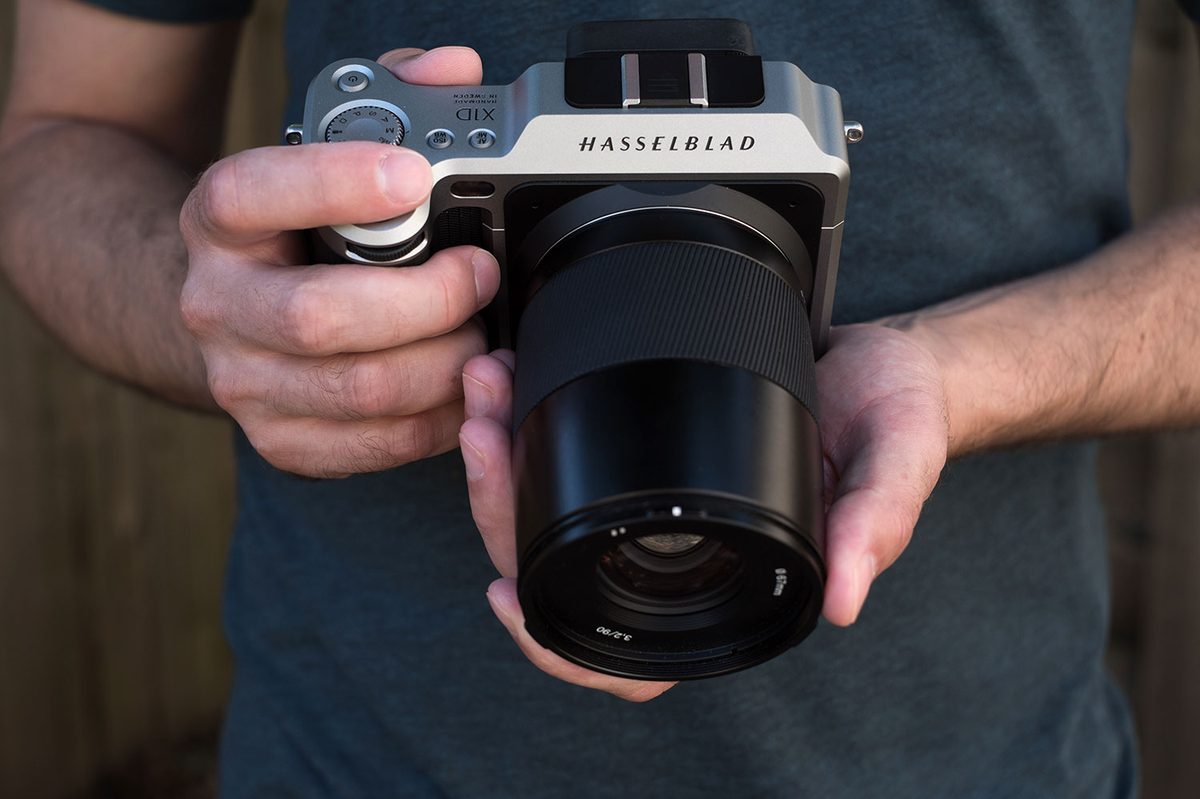 Hasselblad X1D 50c Review lens top
