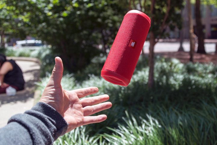 JBL Flip 4 in hand
