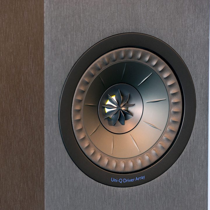 KEF Q150 bookshelf speaker REVIEW driver