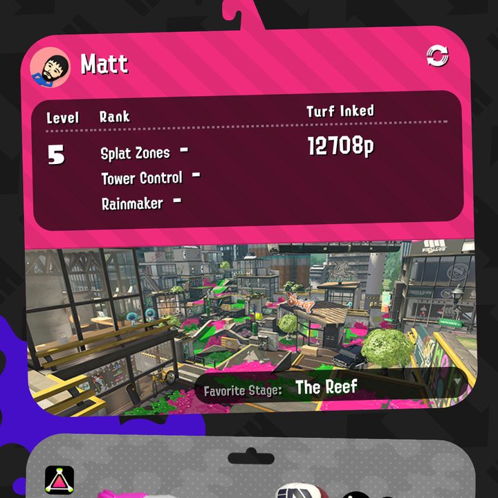 Nintendo-Switch-Companion App Screens matt profile