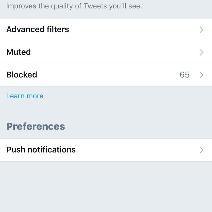 twitter mute settings notifications