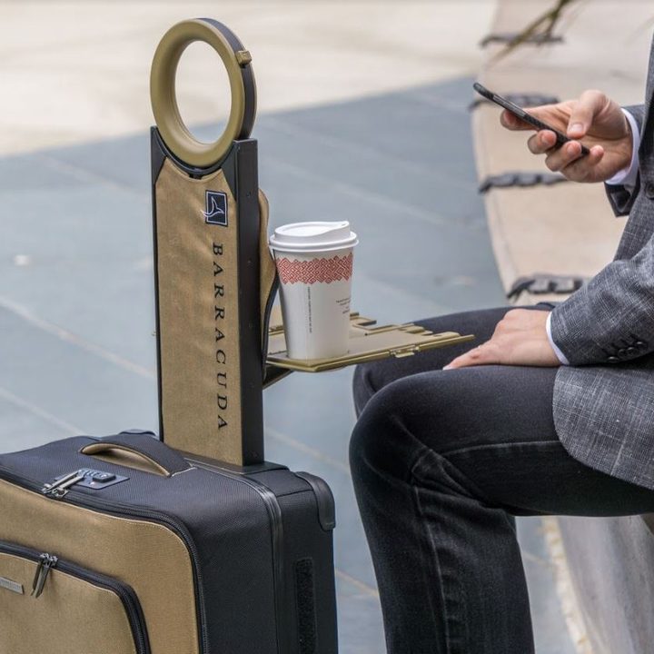 Barracuda suitcase coffee table