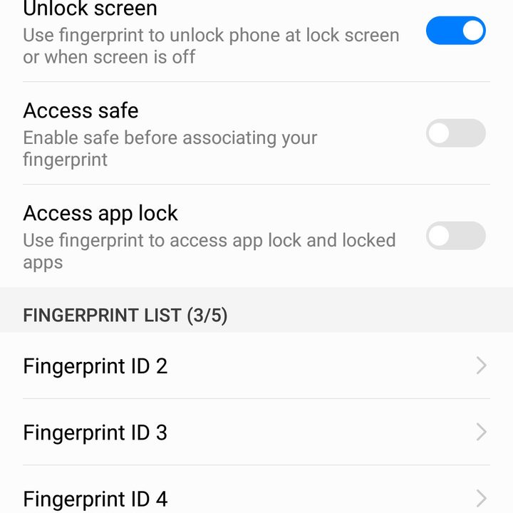 fingerprint management honor 8 tips