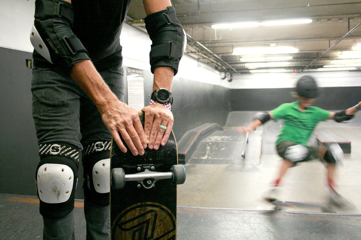 Garmin fenix 5X skate park