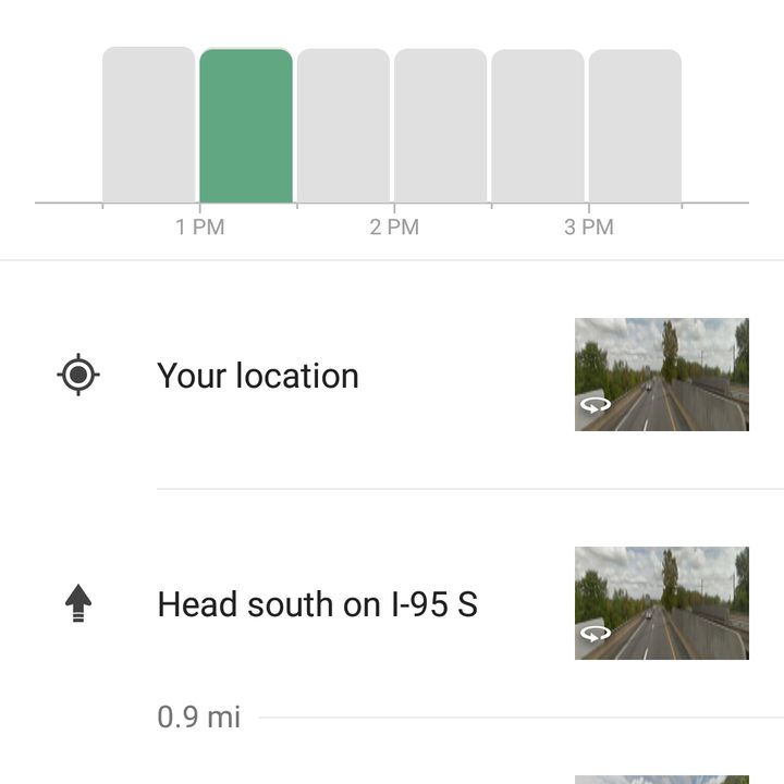 google maps future travel time eta 1