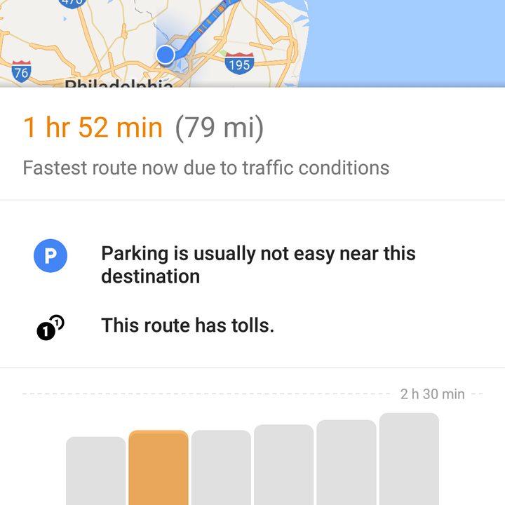 google maps future travel time eta 2