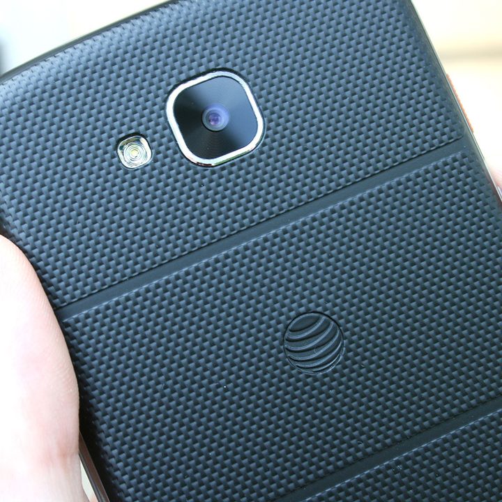LG Venture X phone back camera lens