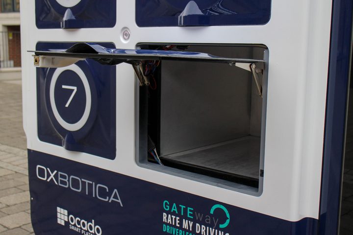 Ocado Cargopod truck slots