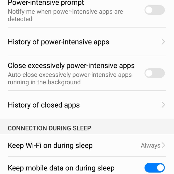 power management 2 honor 8 tips