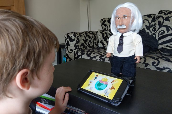 Professor Einstein tablet