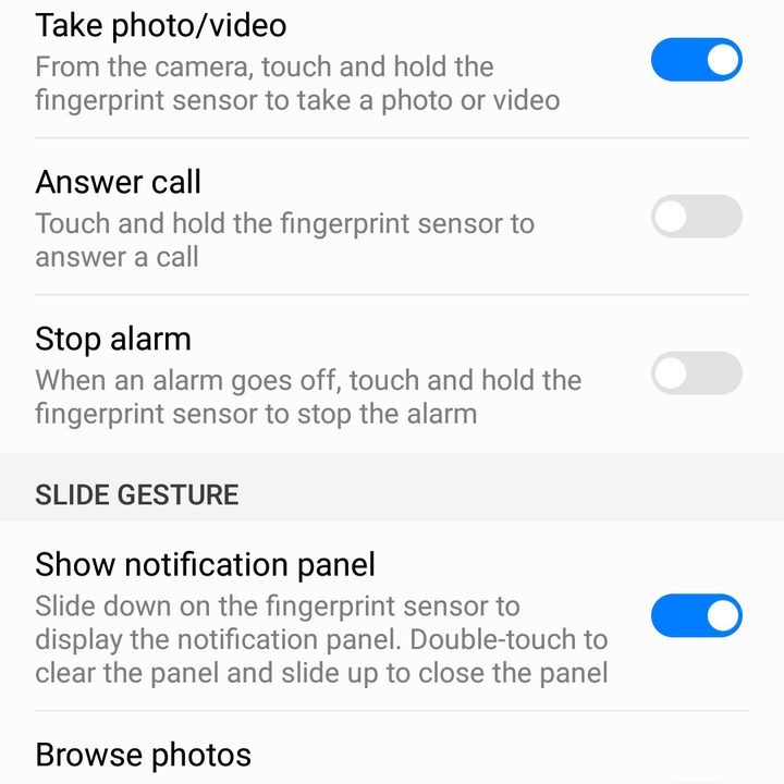 slide gestures honor 8 tips