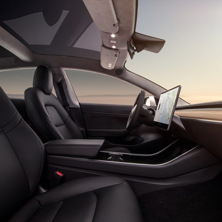 Tesla Model 3 interior