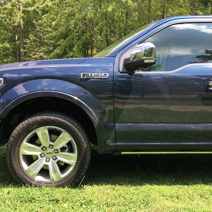2018 Ford F 150 review side front end