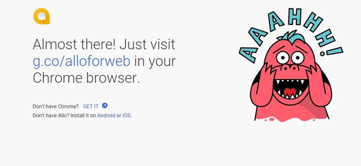 Allo for web