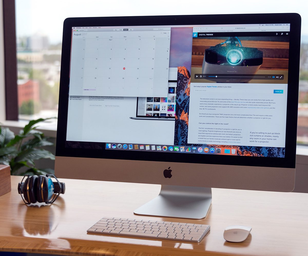 Apple iMac with Retina 5K Display review full angle